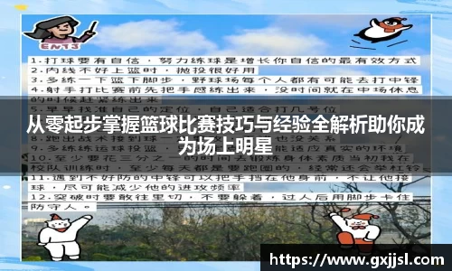 从零起步掌握篮球比赛技巧与经验全解析助你成为场上明星